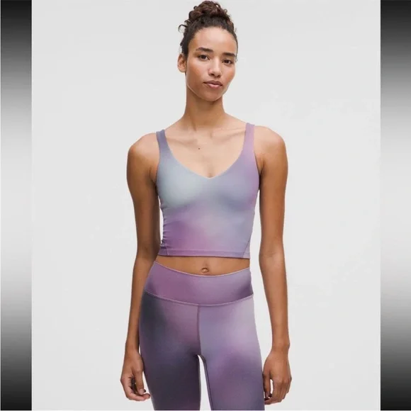 lululemon athletica Purple Ombre Top - Picture 1 of 1